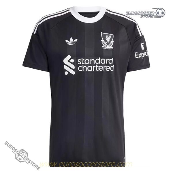 Black Goalkeeper Jersey of Liverpool for the 25-26 Season