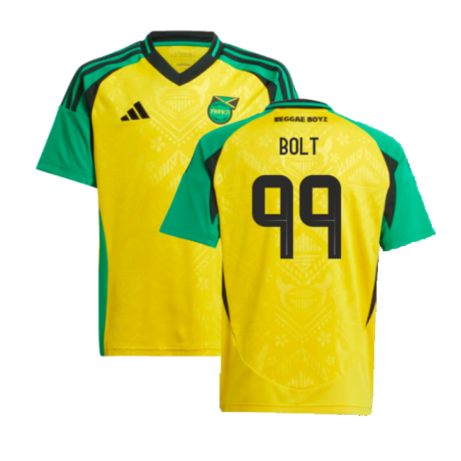 Jamaica Kids 20242025 Home Jersey  Authentic Aeroready