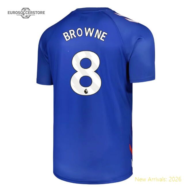 2025-2026 Sunderland Away Pre-match Jersey (blue) - Kids (browne 8)
