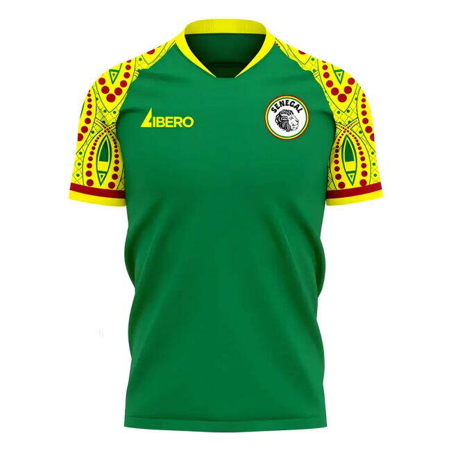 Updated Senegal Away Soccer Jersey 2025-2026 (Senegal 2025)
