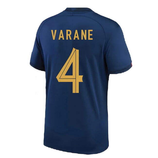 VARANE 4 Latest Lightweight France Home Team Kit