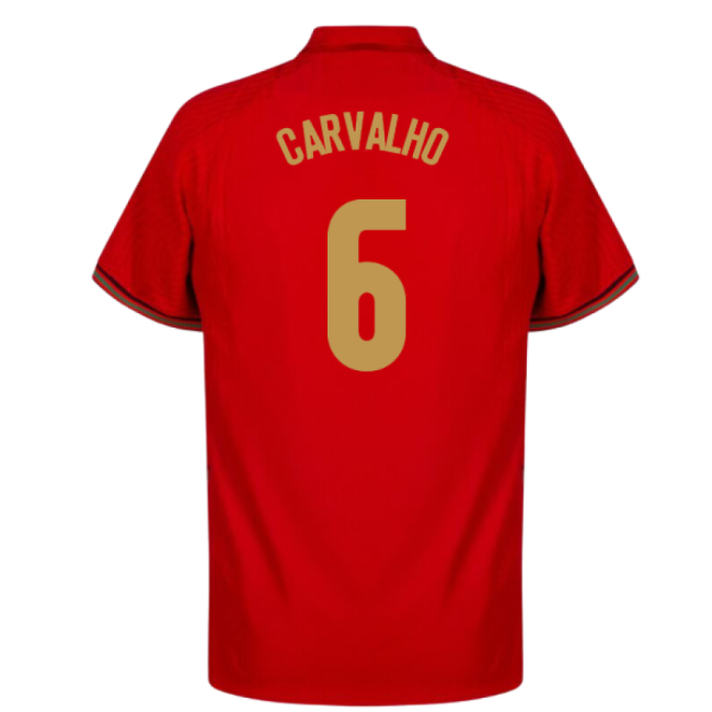 CARVALHO 6 Player Issue Style Portugal High Standard Home Elite Kit