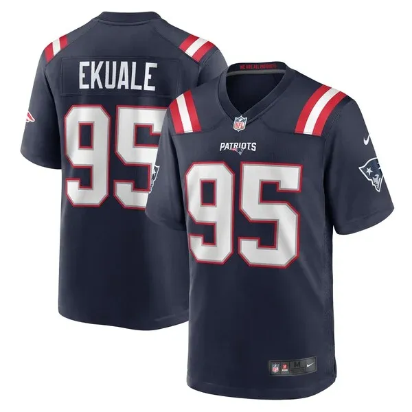 New England Patriots Game NFL Jersey - Navy | Official Football App...