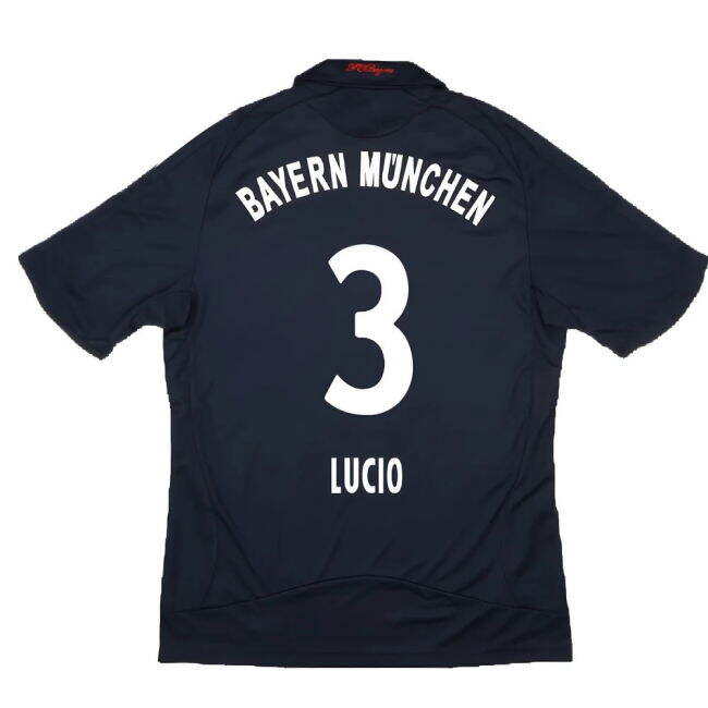 Bayern Munich 2008-10 Away Shirt ((Excellent) S) (Lucio 3)
