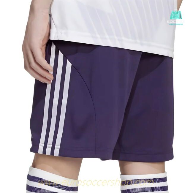 2025-2026 Man Utd Away Shorts (Aurora Plum) - Kids