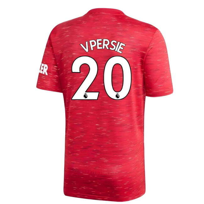Man Utd Official Home Football Shirt 2020-20 PERSIE 20 L M S