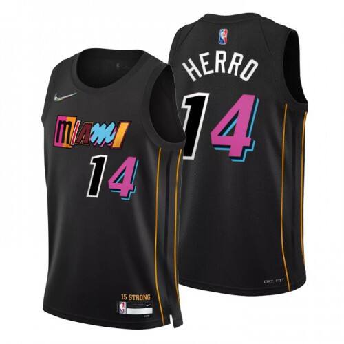 Miami Heat Tyler #14 Official Licensed Performance Jersey Slim Fit