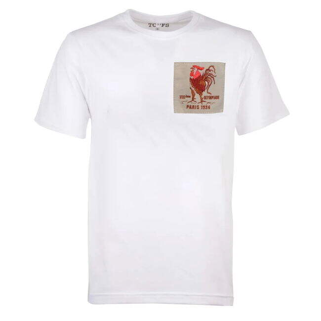 France Rooster 1924 White T-Shirt