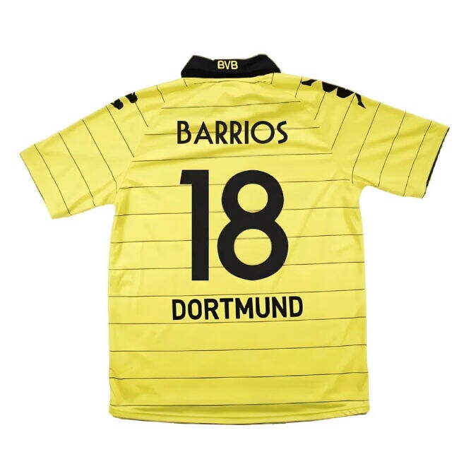Authentic Design Replica Dortmund Home Shirt Excellent M Barrios #...