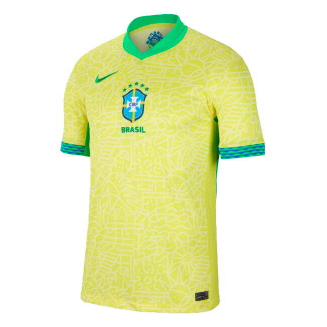 Elegant Brazil Home Jersey 2024-2025