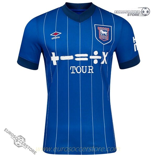 Ipswich Town's 24-25 Season Home Football Jersey