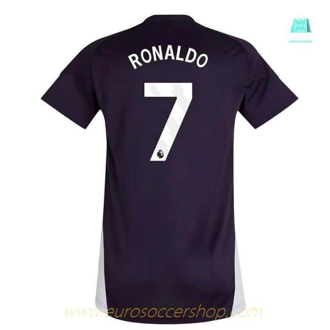 2025-2026 Man Utd Training Jersey (Aurora Plum) - Womens (Ronaldo 7)