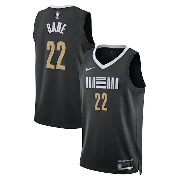 Desmond Bane MEM Swingman Jersey - top-tier NBA - Black NBA workout