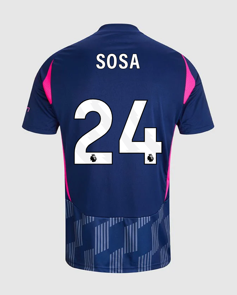 Nottingham Forest 24-25 Season Away Jersey No. 24 Sosa
