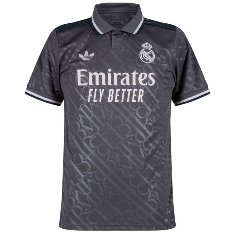 High Performance ENDERICK 16 Real Madrid 2425 Third Grey Shirt