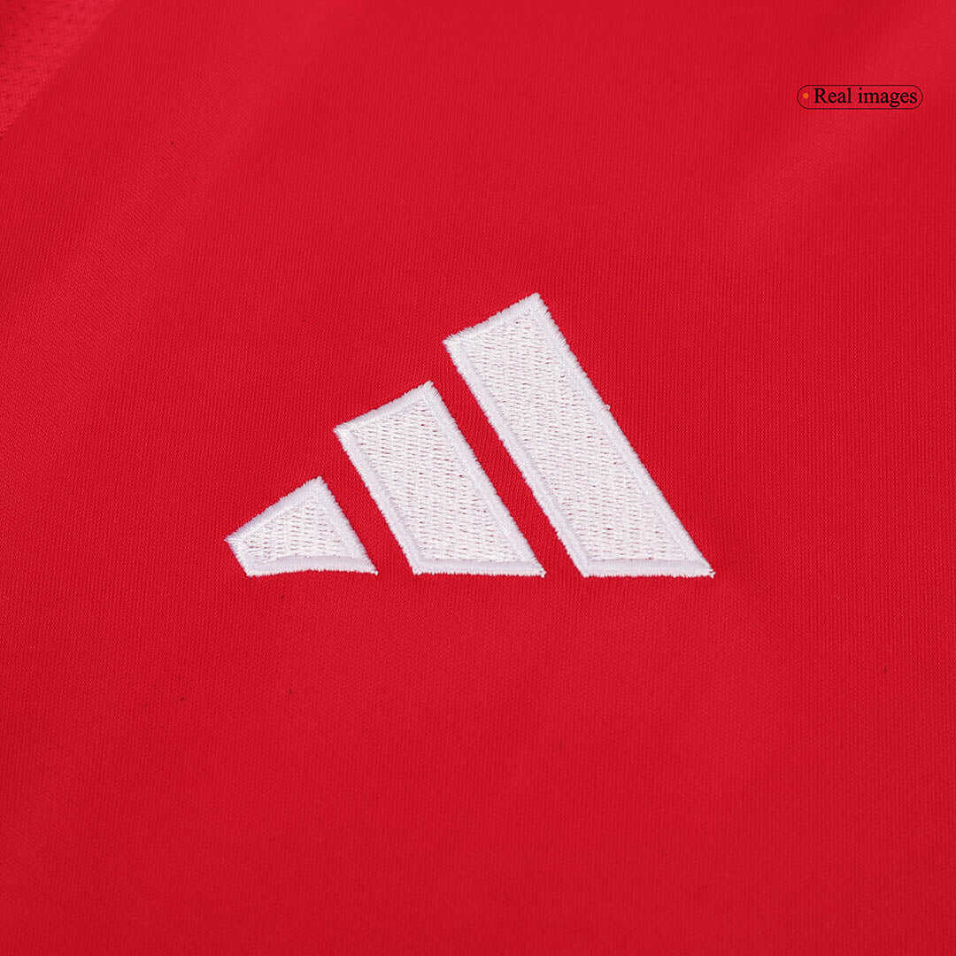 Manchester United Home Long Sleeve Soccer Jersey