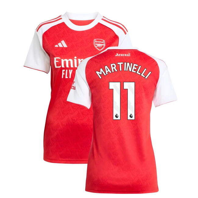 2025-2026 Arsenal Home Shirt (Womens) (Martinelli 11)
