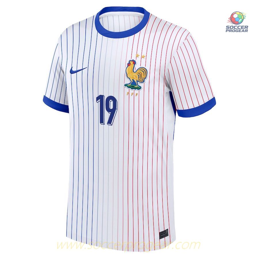 France National Team 2024-25 Edition Away Kids Soccer Shirt Ekitike