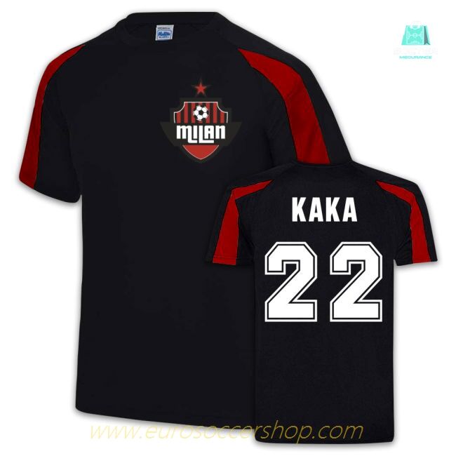 Kaka AC Milan Sport Training Jersey (Black)