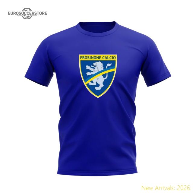 Performance Genuine Frosinone Badge T-Shirt (Royal Blue)