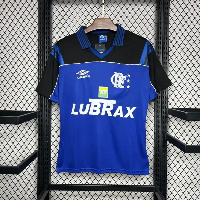 1999 Flamengo Blue Goalkeeper Soccer retro kit