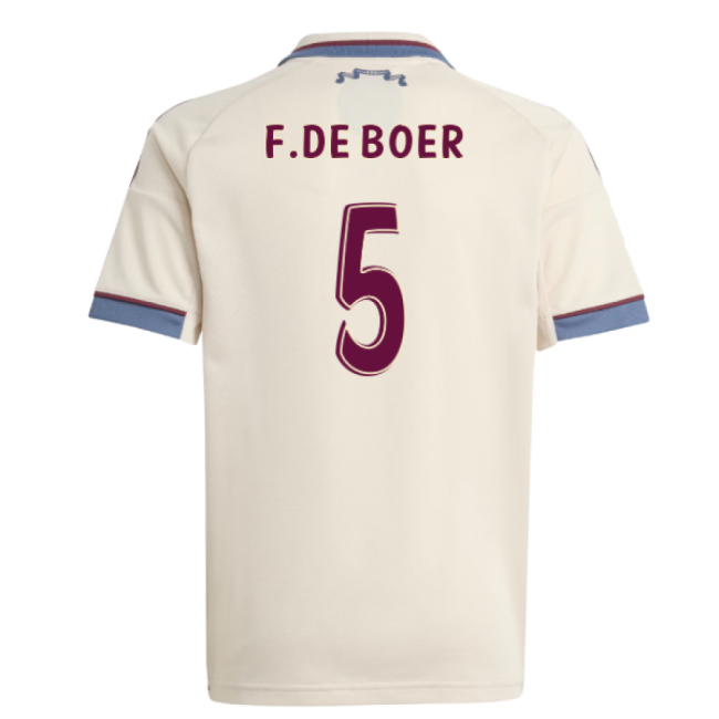 Authentic D. Boer #5 Official Merchandise Licensed Product (v7)