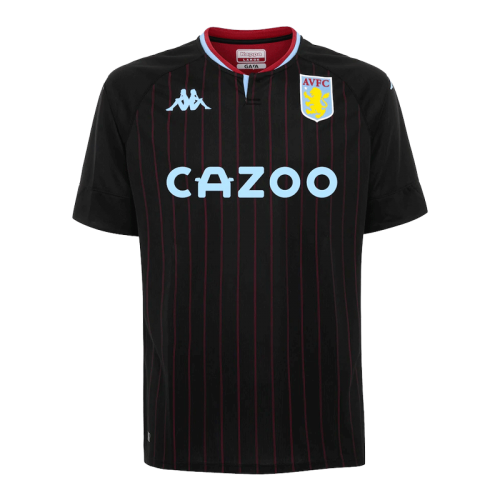 Cheap Aston Villa 20-21 Away Black Soccer Jersey Shirt - Official