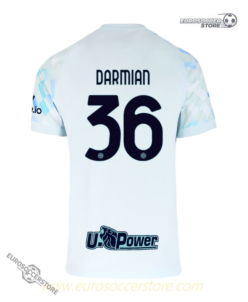 Inter Milan 25-26 Season Away Jersey - DARMIAN #36