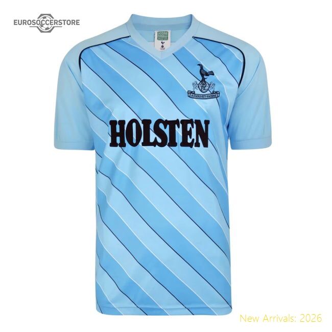 Premium Score Draw Spurs Hotspur 1986 Away Retro Football Shirt