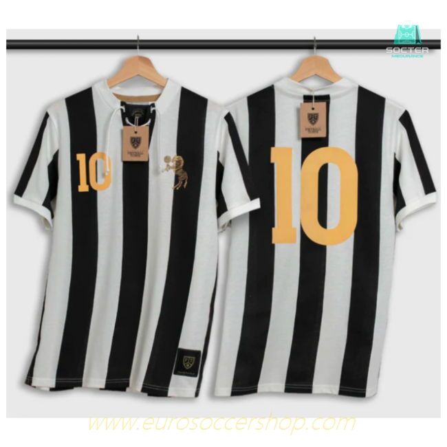 Turin Del Piero Retro Shirt with Laces La Zebra