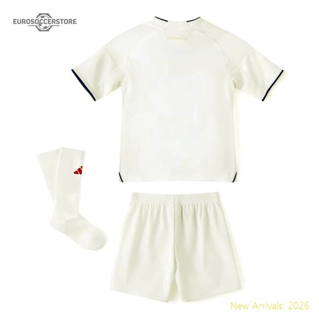 Top-Quality Professional-Grade 2025-2026 Olympique Lyon Home Mini Kit