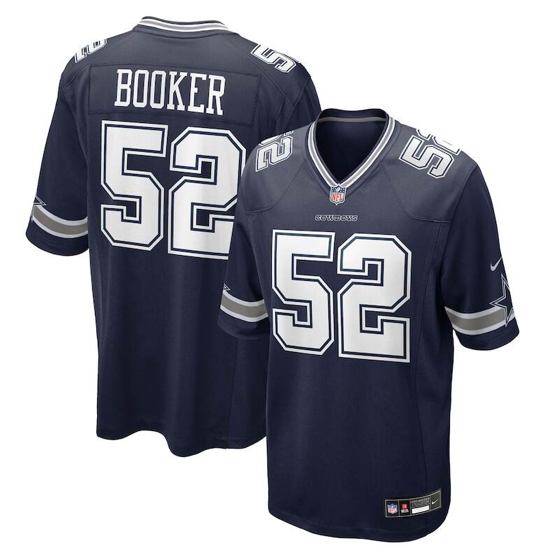 None Tyler Booker Dallas Cowboys Iconic Authentic Jersey for NFL Fans