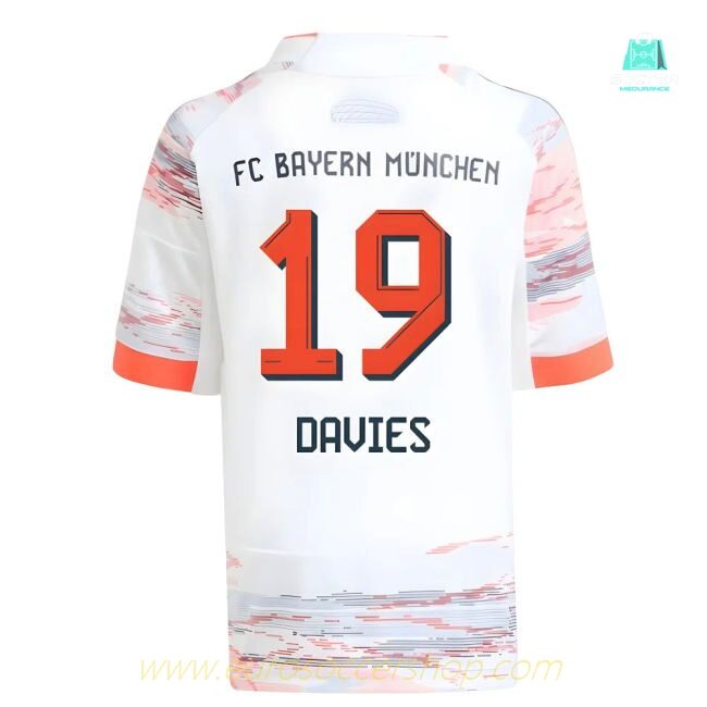 2025-2026 Bayern Munich Away Mini Kit (Davies 19)
