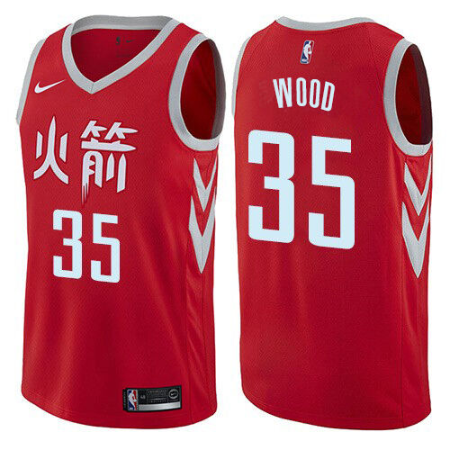 Professional Grade Houston Rockets Christian #35 NBA Game Jersey