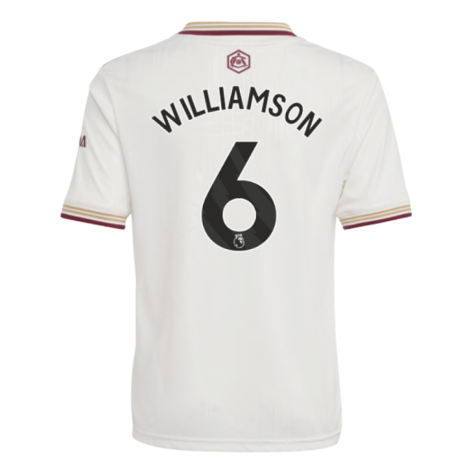 2025-2026 Arsenal Third Kit (Kids) (Williamson 6)