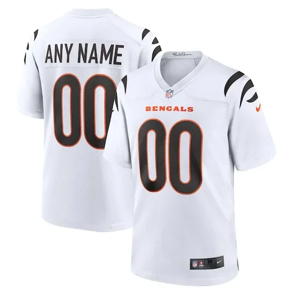 None Game NFL Jersey - White | Top-Grade Football Apparel | NFL Footba