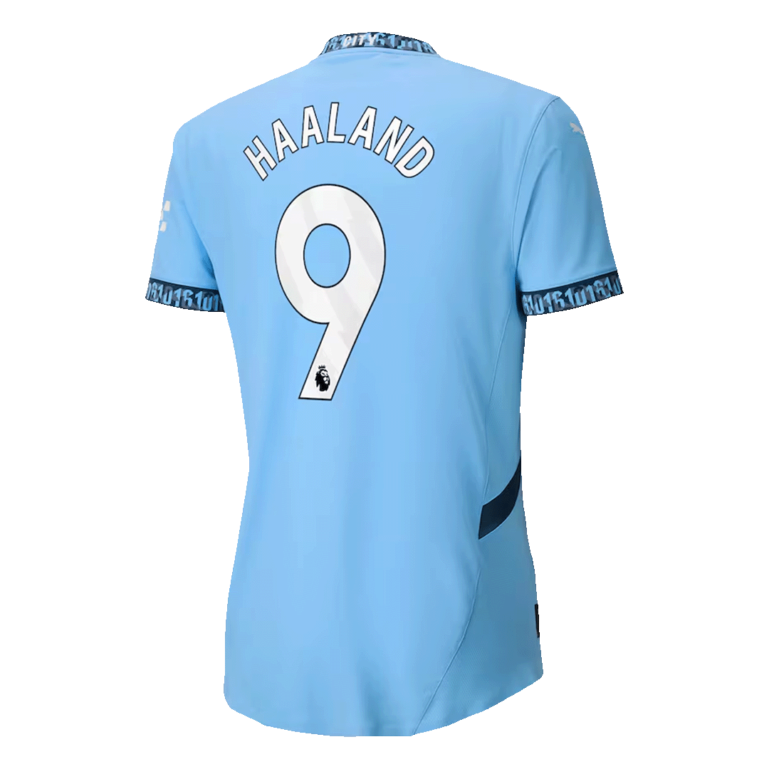 Player Version HAALAND #9 Manchester City Home Soccer Jersey 2024/25Au