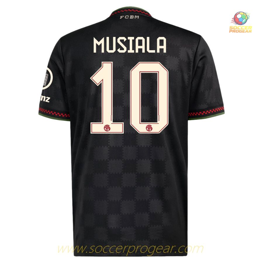 Soccer Jersey Football Jersey Set Youth Bayern Munich Third 2025/26 Collection Musiala