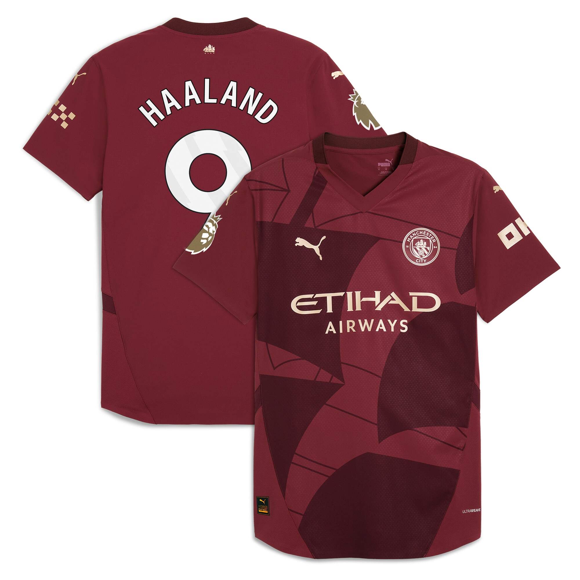 Man City Men's 2024 Durable Authentic - Player Jersey - Collectible