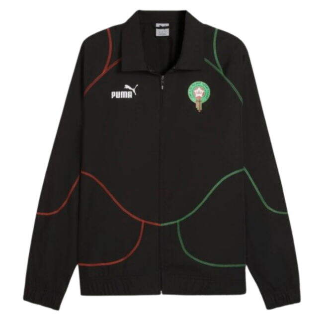 2025-2026 Morocco ftblStatement Track Jacket (Black)