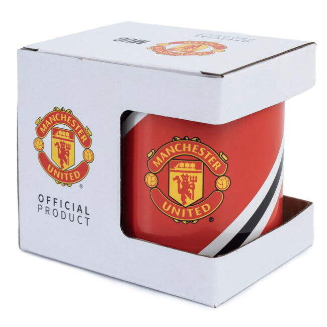 Women's Manchester United FC Core Stripe Mug