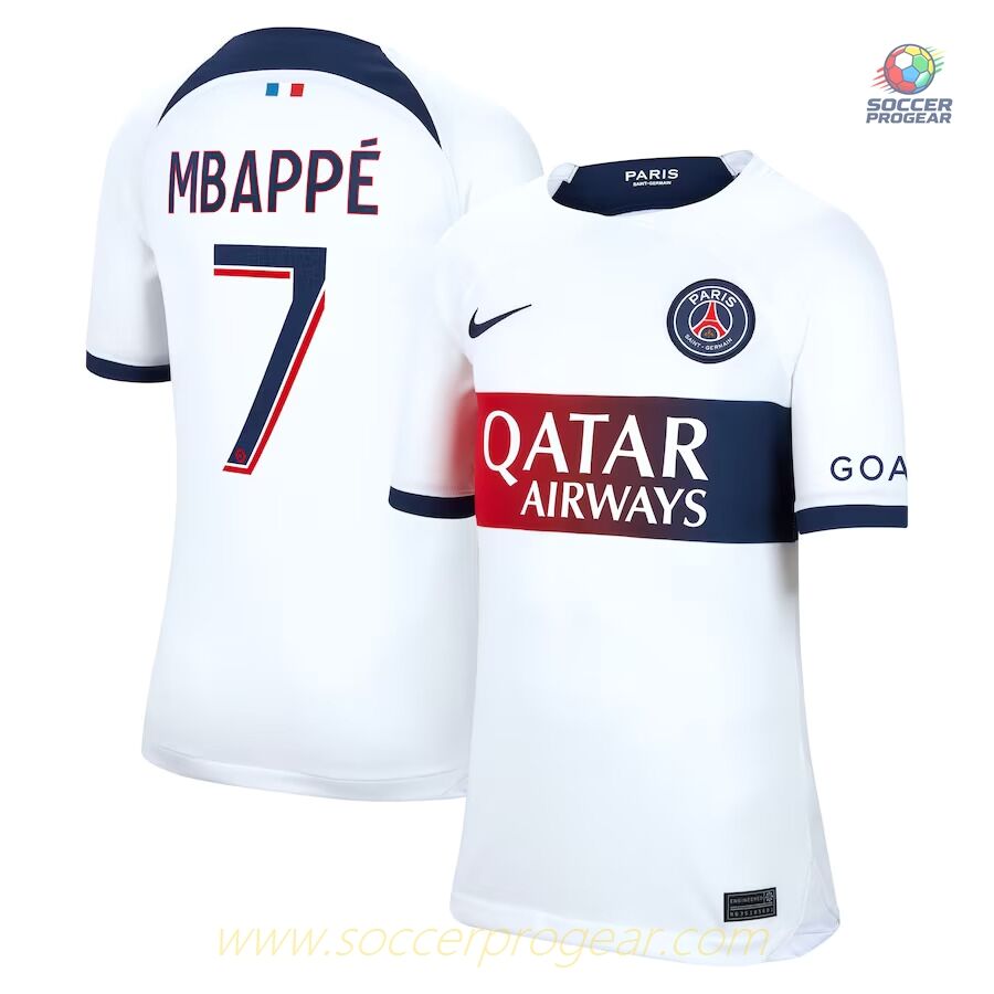 CHILDREN'S PSG Replica AWAY JERSEY 2023 2024 Mbappe