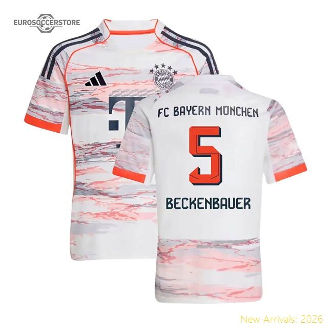Luxury 2025-2026 Bayern Munich Road Jersey (kids) (beckenbauer 5)