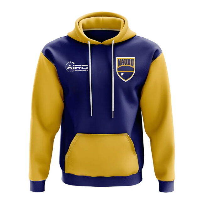 Nauru Concept Country Football Hoody (Blue)