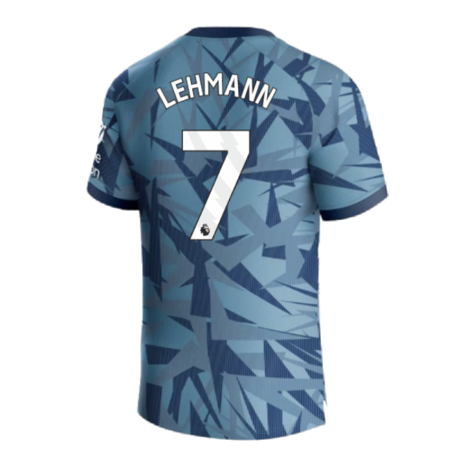 Premium 2023-2024 Aston Villa Third Quick-Dry Trendy Lehmann 7 Ad#151