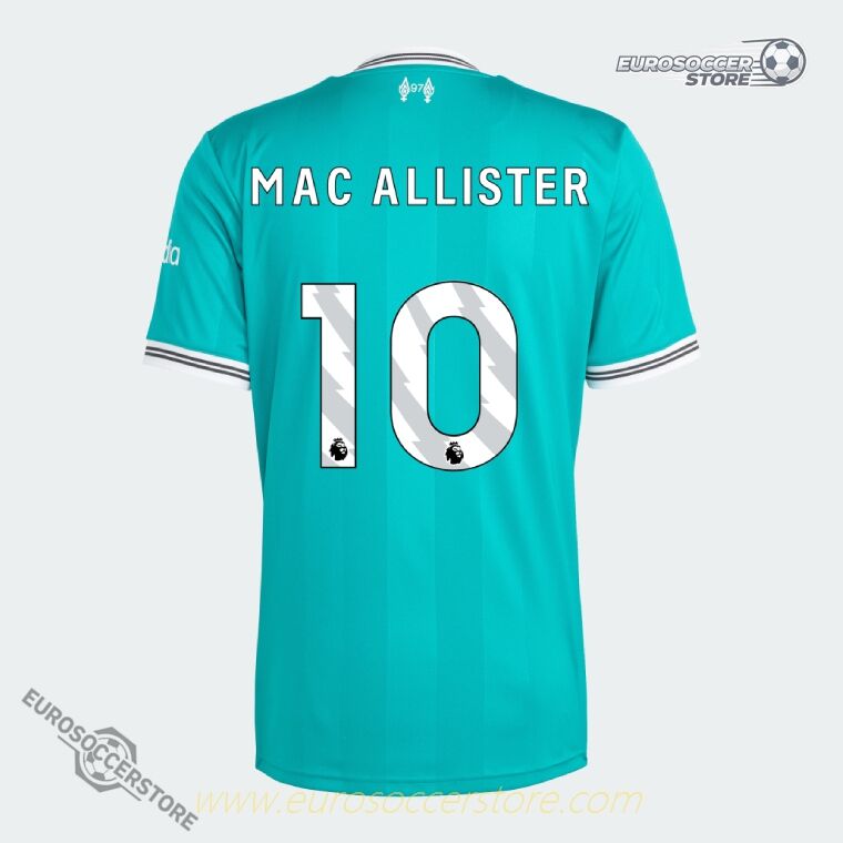 MAC ALLISTER's Number 10 Third Jersey for Liverpool in the 25-26 Season