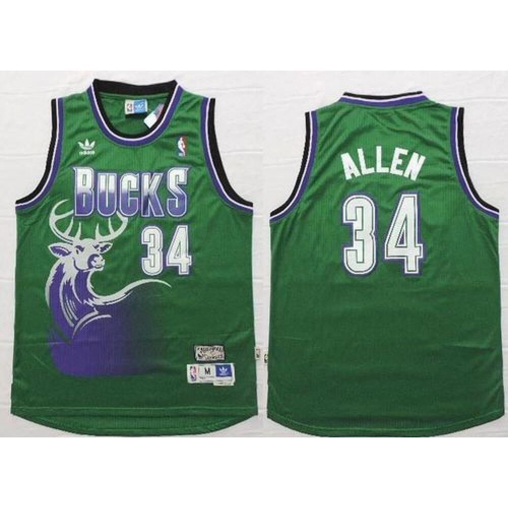 Durable Men's Milwaukee Bucks #34 Ray Green Basketball Jersey