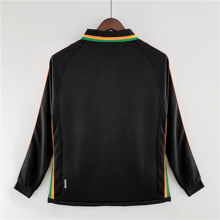 Venezia FC 2223 Home Black Long Sleeve Soccer Jersey Football Shirt -