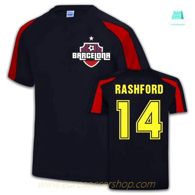 Barcelona Sports Training Jersey (Rashford)