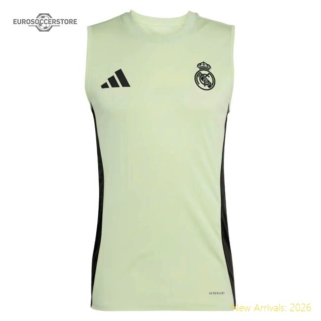 Exceptional 2025-2026 Real Madrid Sleeveless Training Jersey (almos